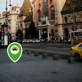 Imagen del punto de inicio de nuestro free tour en Budapest