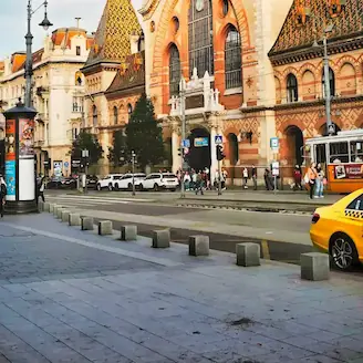 Imagen del punto de finalización de nuestro free tour en Budapest