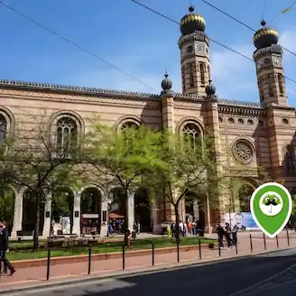 Imagen del punto de inicio de nuestro free tour en Budapest