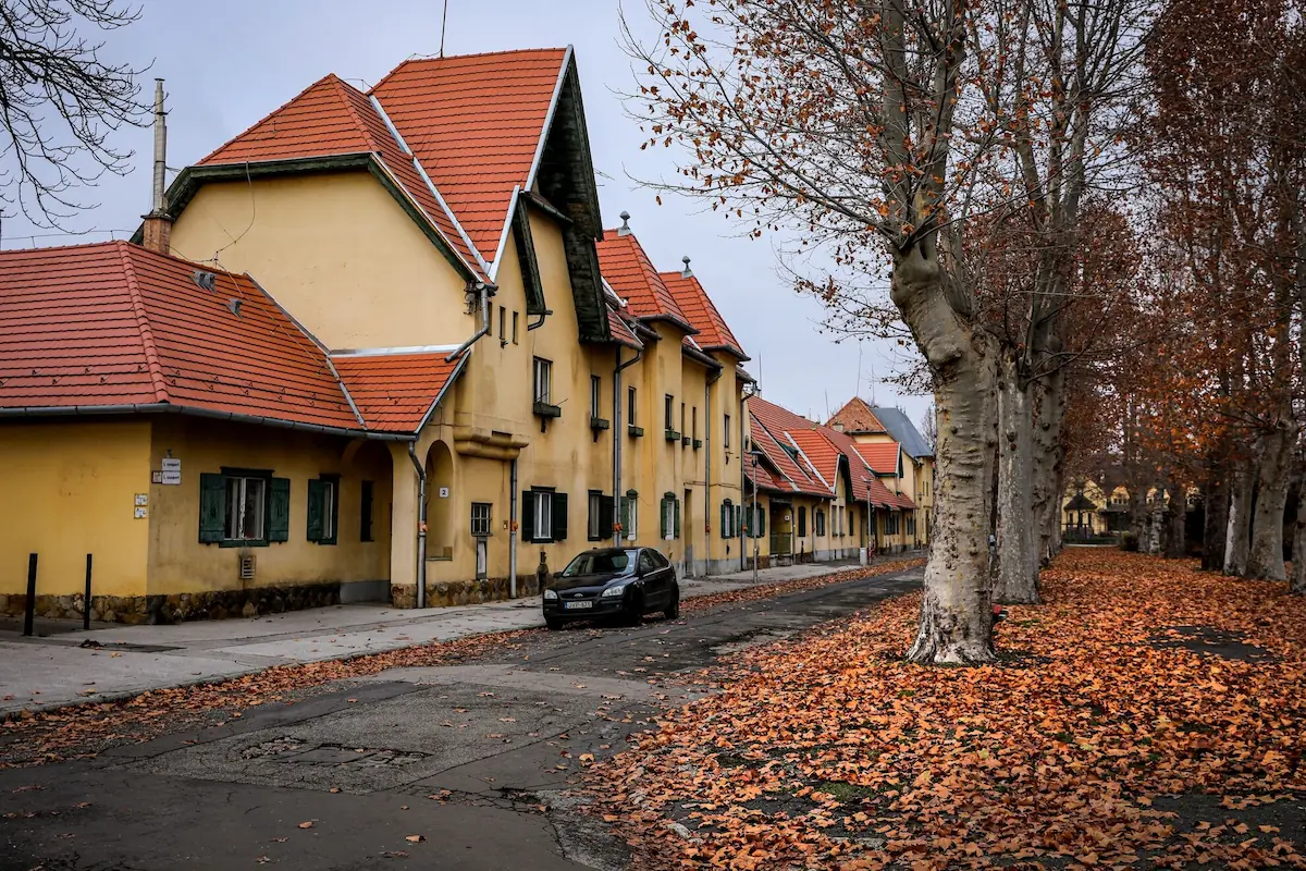 Las tranquilas calles del Distrito III de Budapest