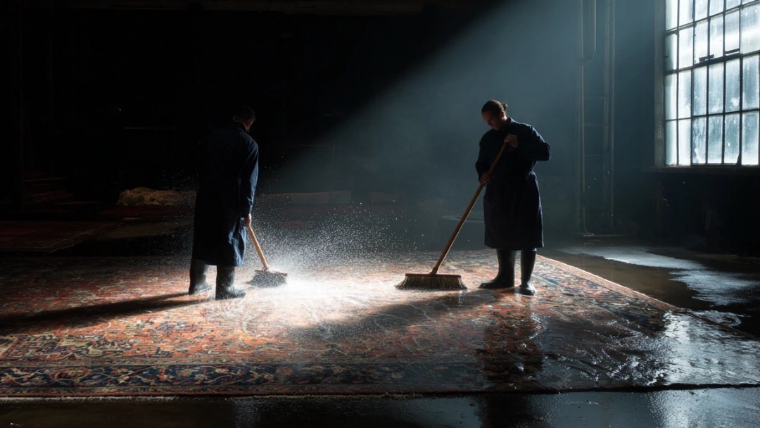 Qu'utilisent les professionnels pour nettoyer les tapis ?
