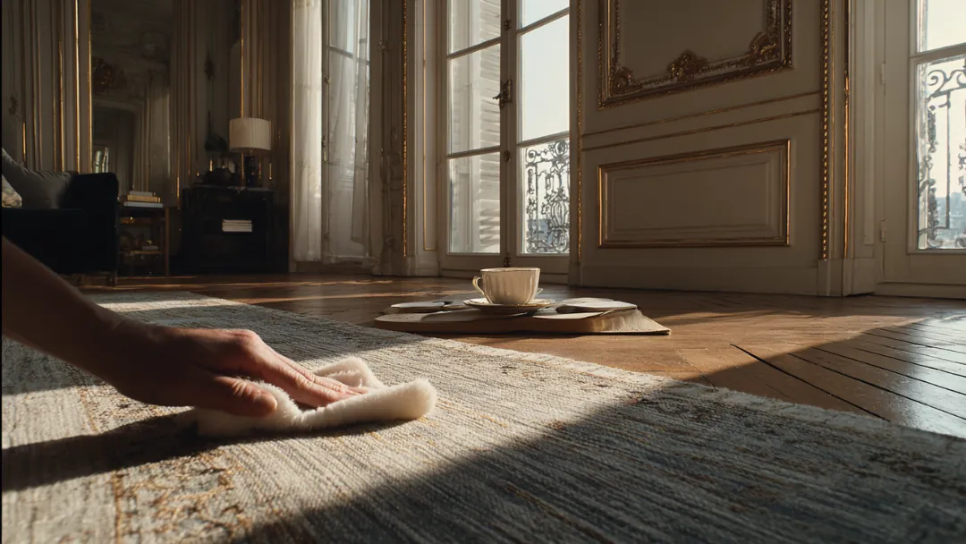 Nettoyer un tapis avec de l'eau gazeuse : astuce efficace ?