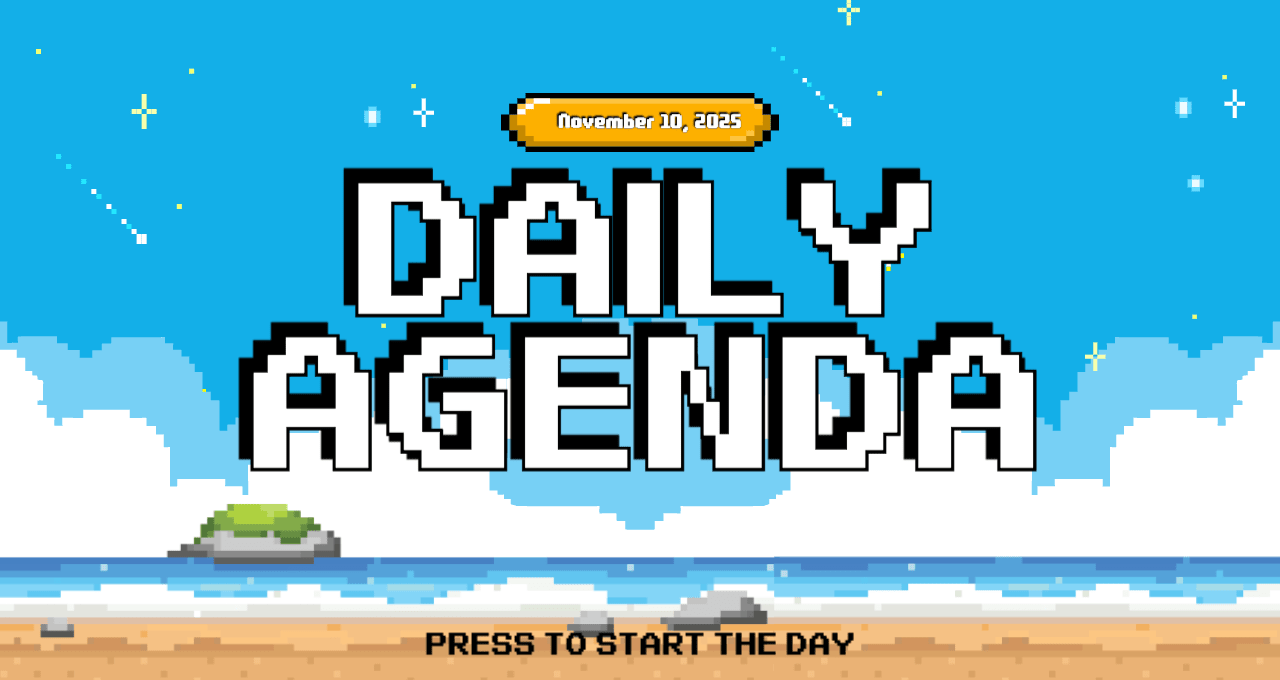 Casual presentation using the AI Background Generator feature
