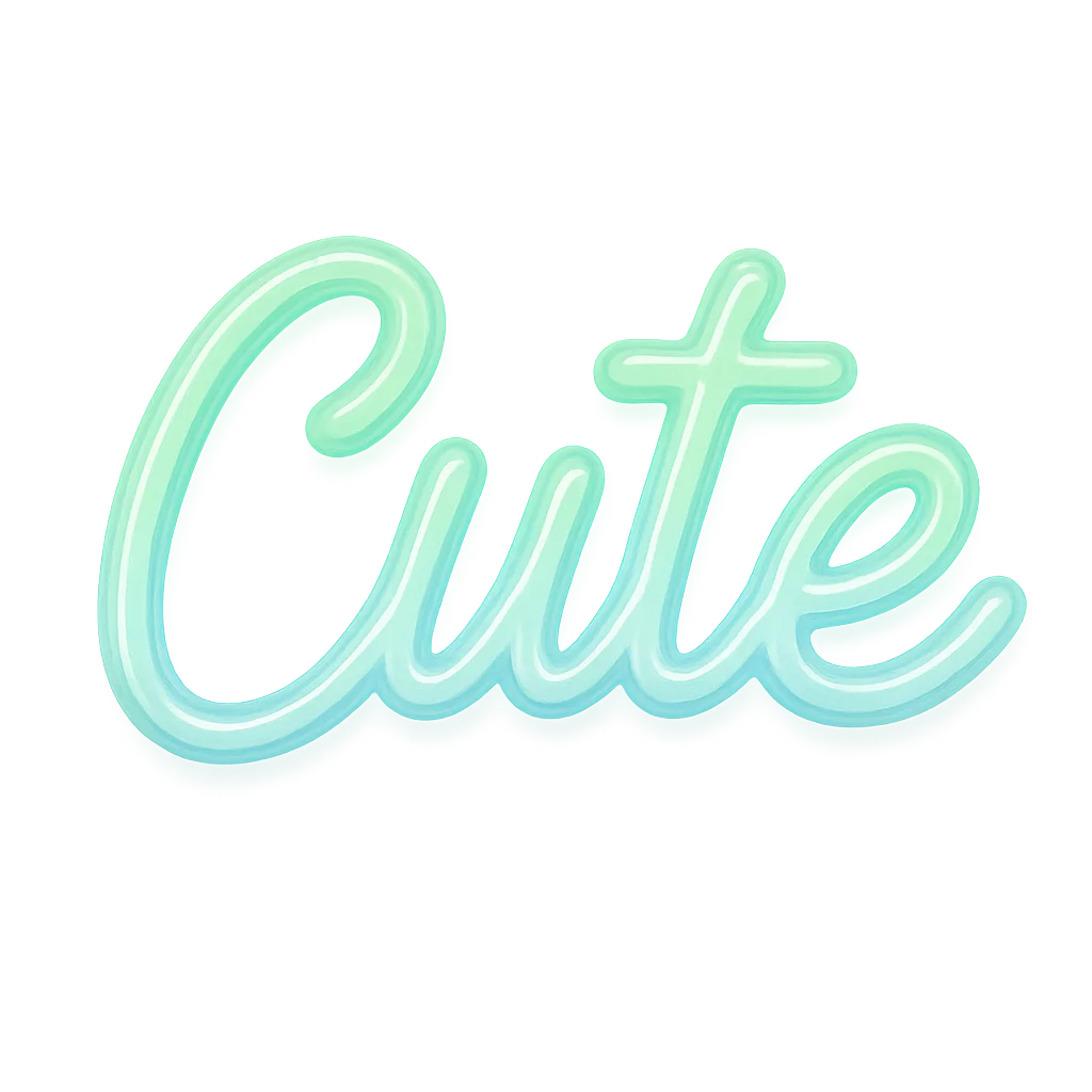 GPT 텍스트 스타일로 생성한 네온사인 캘리그라피 스타일 텍스트