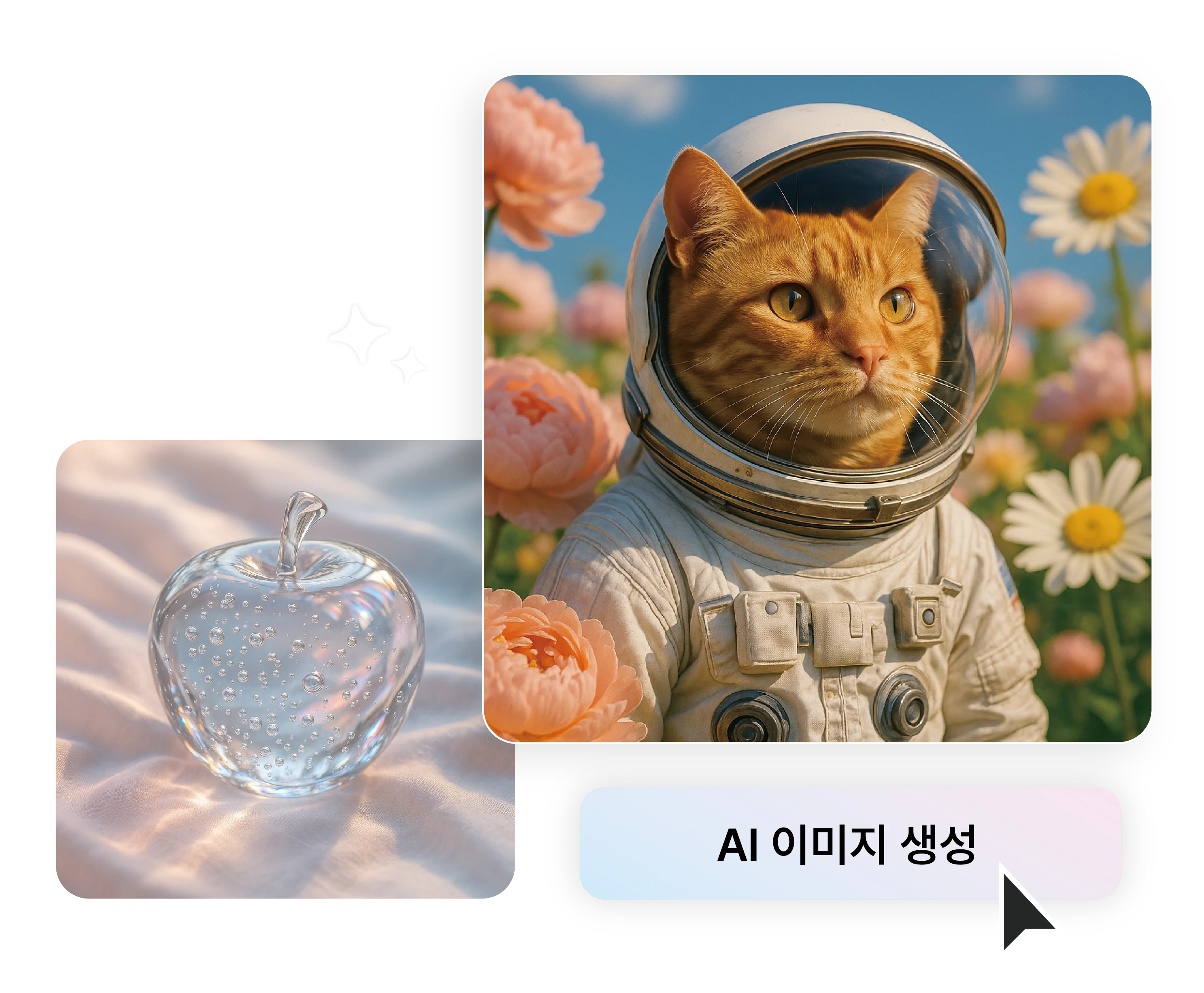 AI 이미지 생성 기능으로 생성된 예시 결과물