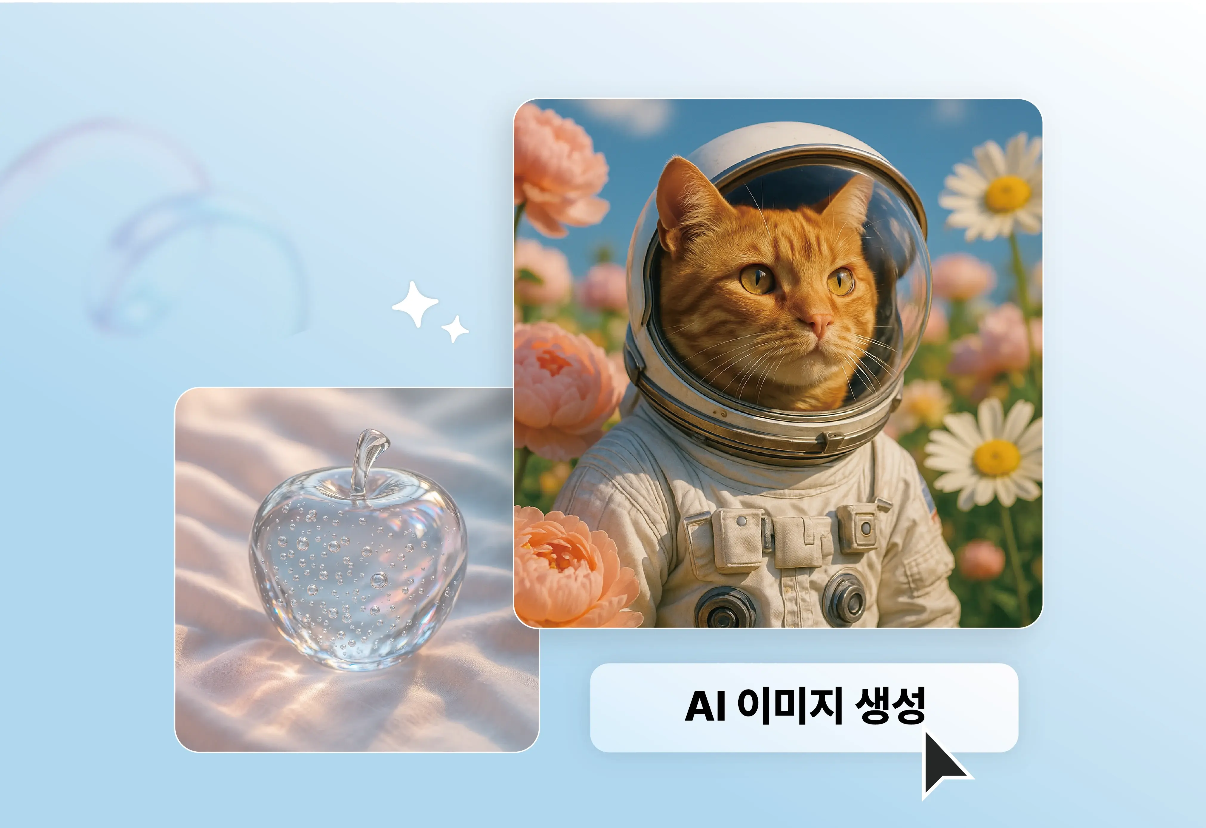 AI 이미지 생성 기능으로 생성된 예시 결과물