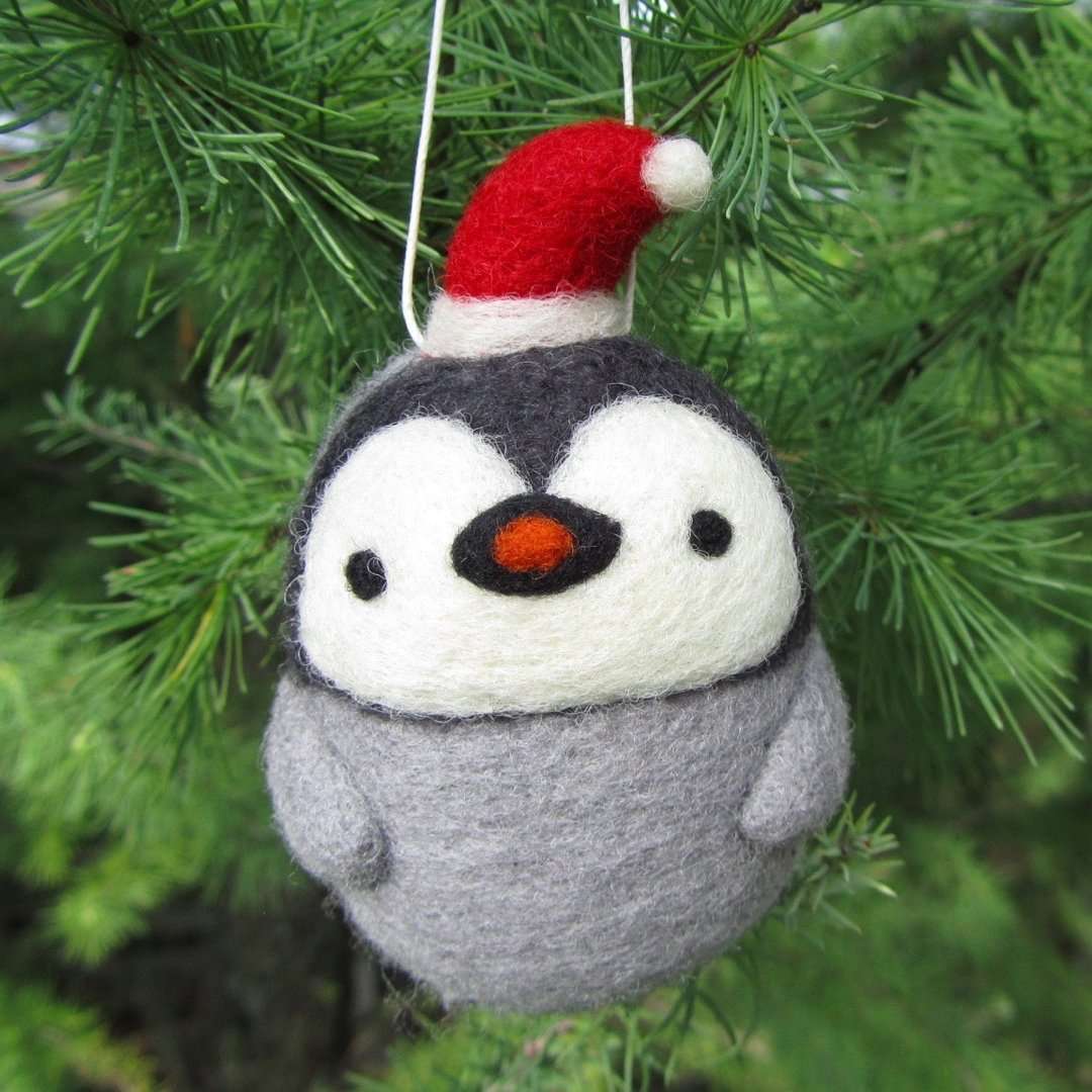 Winter Wonderland Felted Ornaments