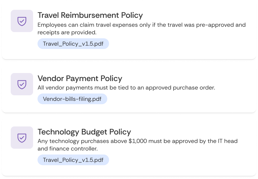 AI Policy workflow platform