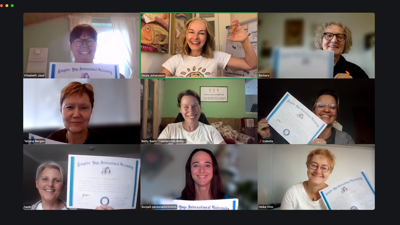 Teilnehmer der Online Ausbldung 2026