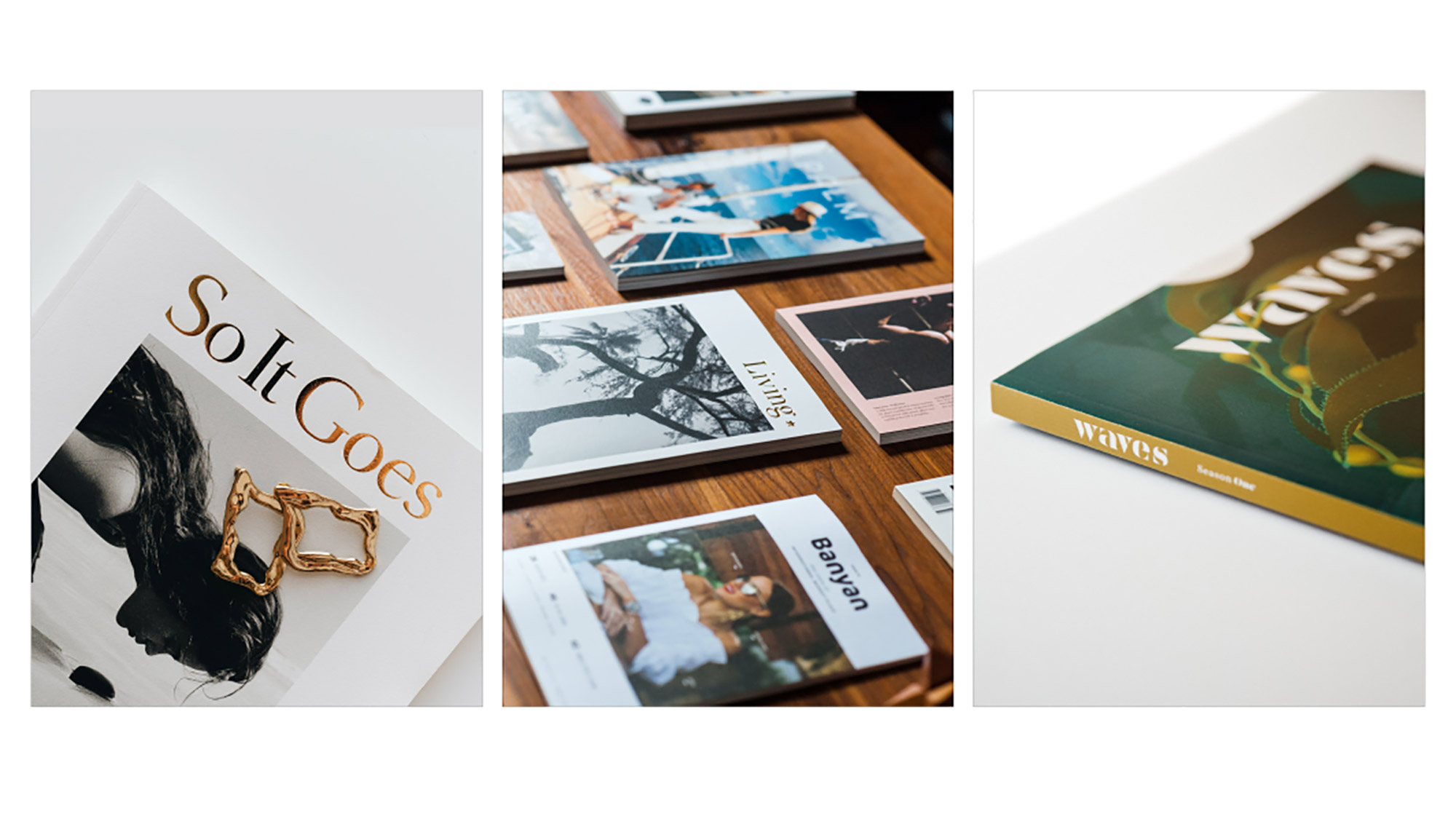 Modern UI Design for a Magazine Publishing Agency Website