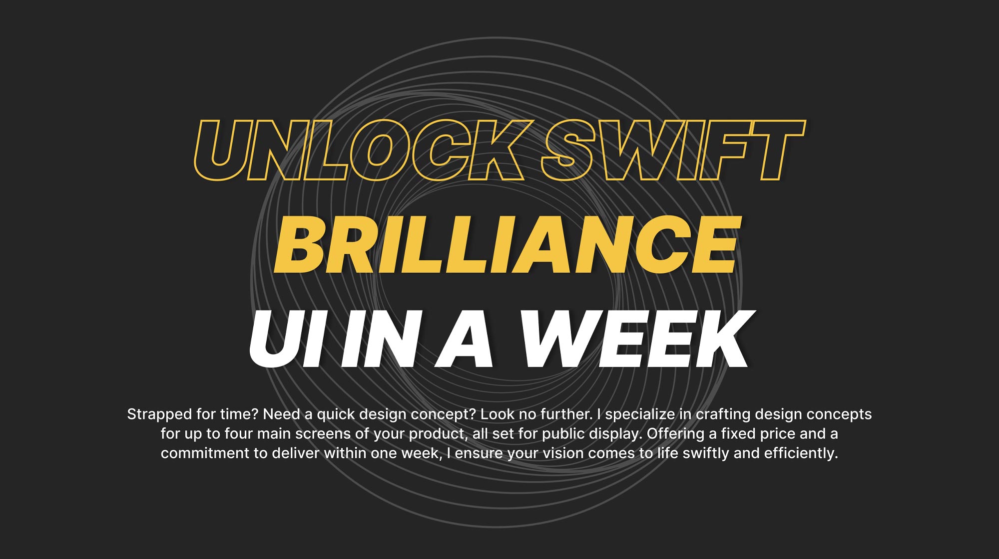 Minimal Yet Impactful – My Old Portfolio