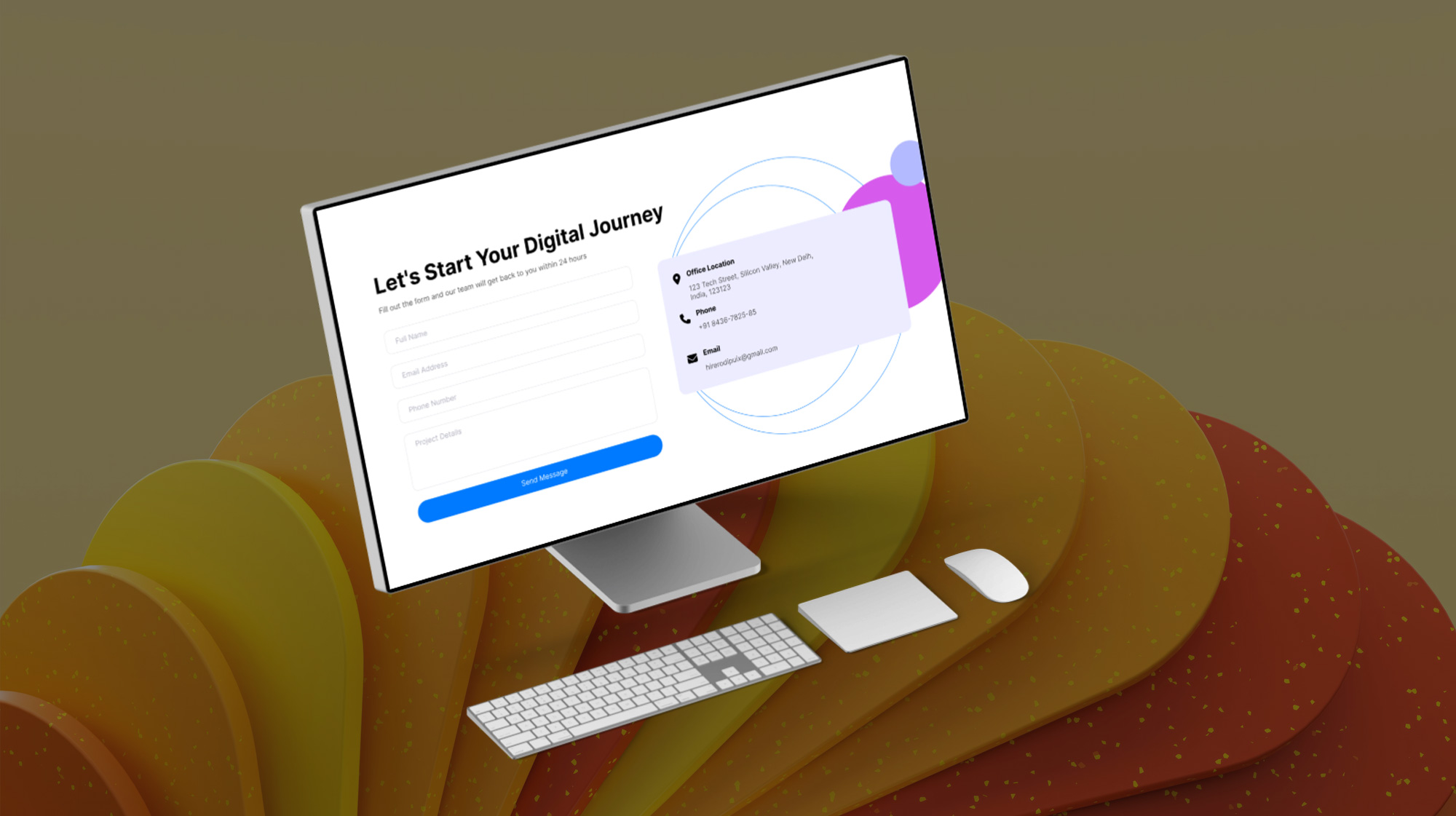 Redesigning an IT Company Website to Elevate UI/UX Standards