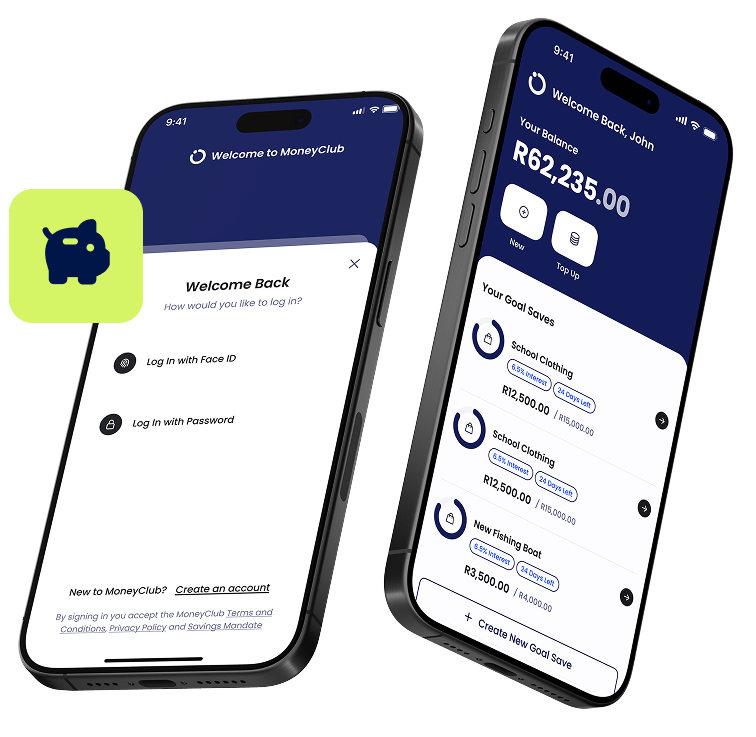 Ready to start saving. Register and create your savings clubs or stokvels