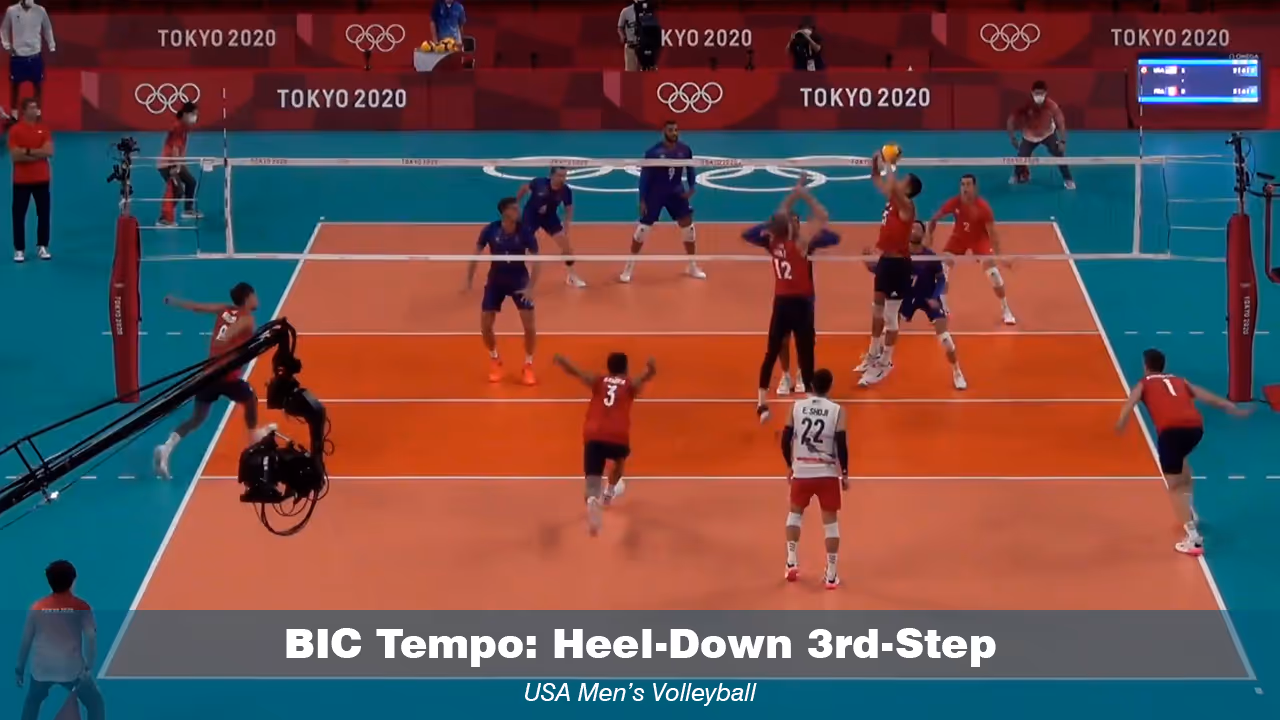 Bic Volleyball 3rd Step Timing
