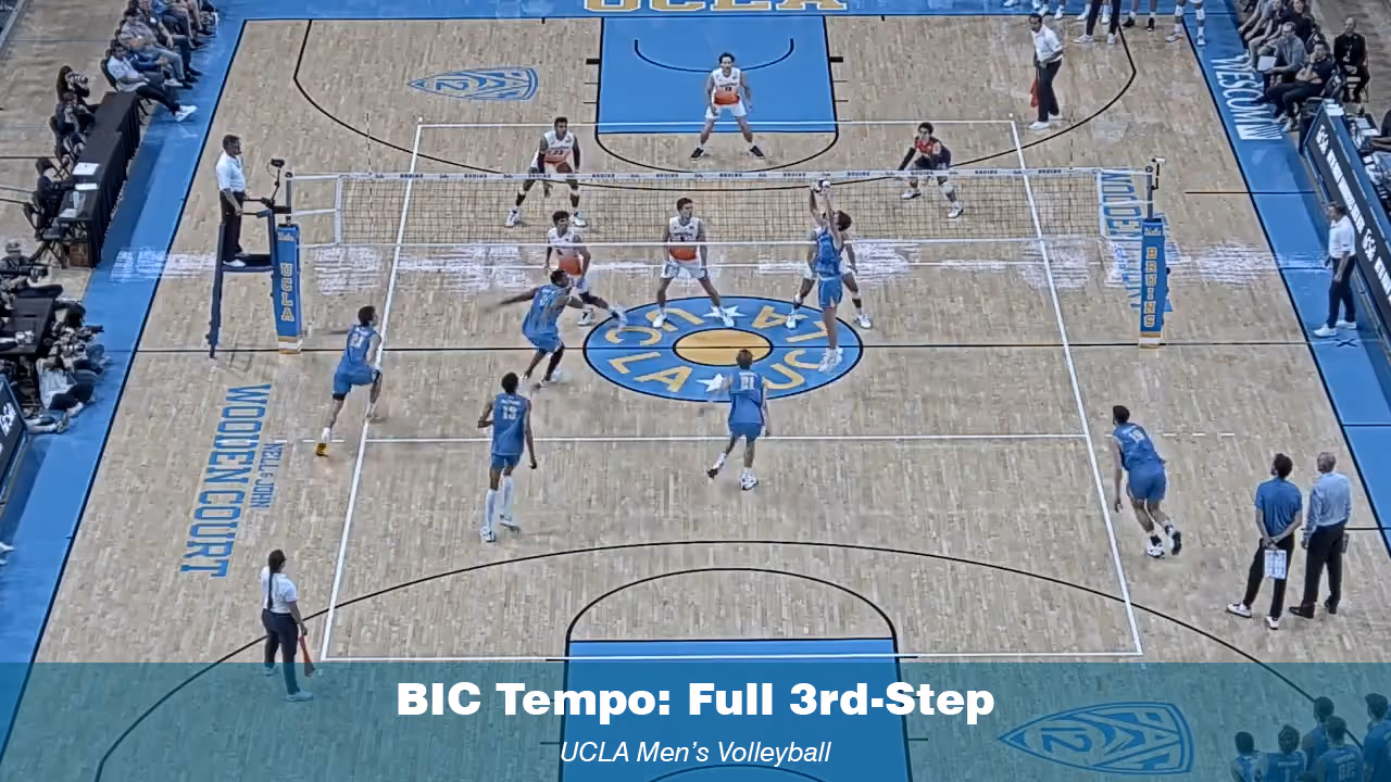 Bic Volleyball Tempo & Timing