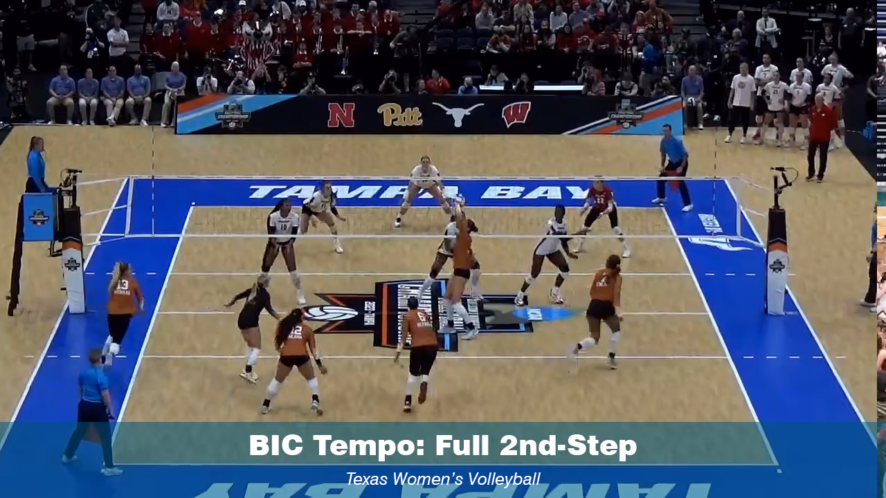 Bic Volleyball 2nd Step Timing