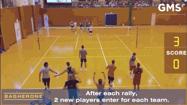 an example of a warm-up drill in a volleyball practice plan