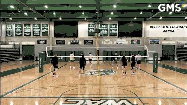 Most of your volleyball practice plans should include a small group game like speedball