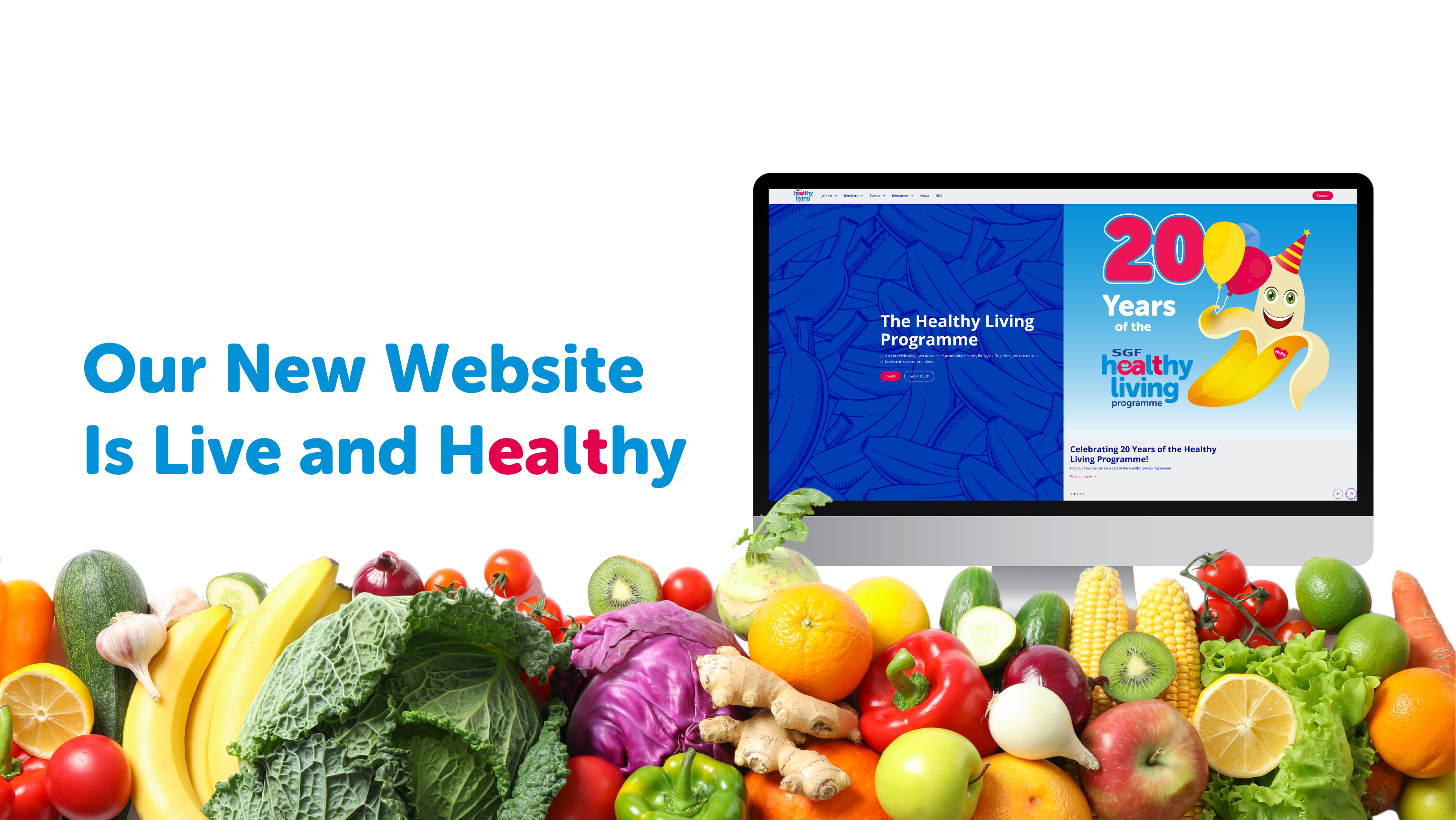The Healthy Living Programme Unveils Brand New Website
