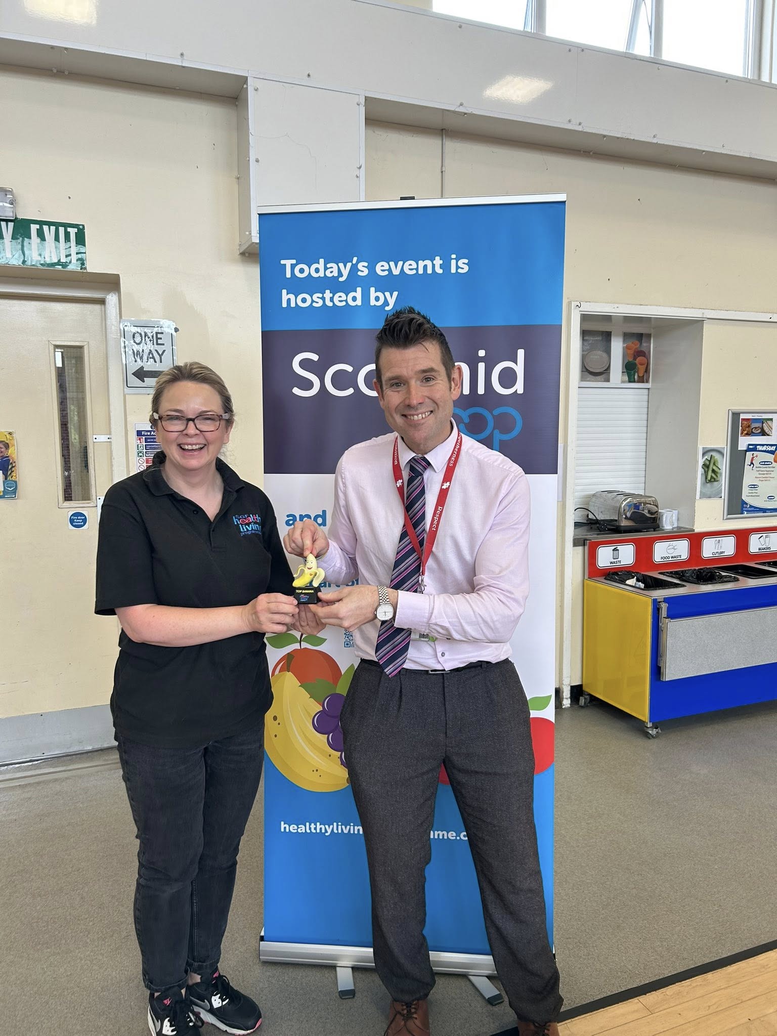 Healthy Living Programme's Welby Tour Brings Healthy Breakfasts to Orkney Schools