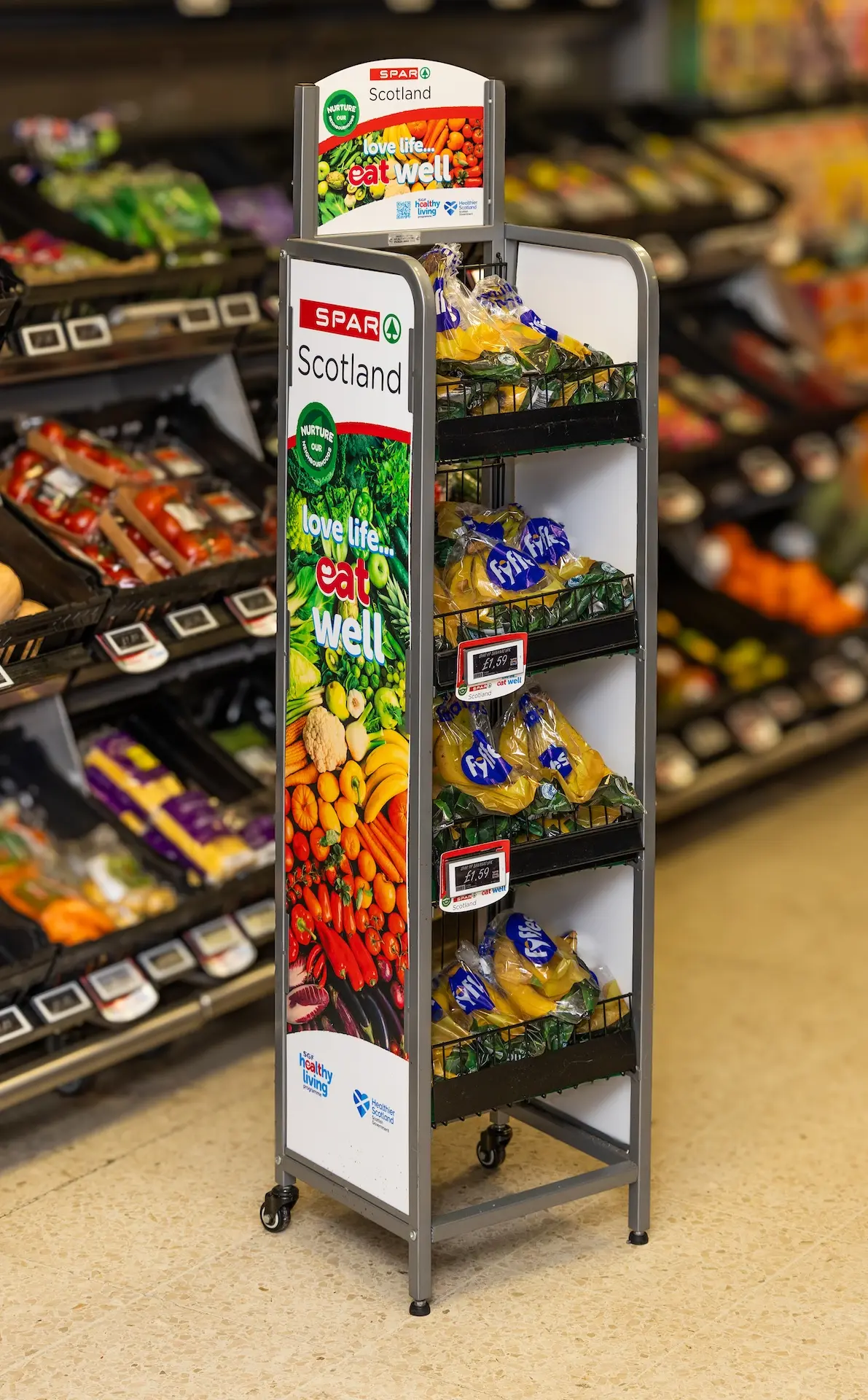 Healthy Living Programme and SPAR Scotland Strengthen Partnership with New In-Store Displays
