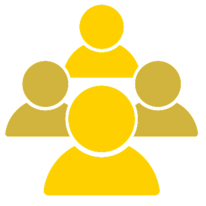 Rusty white vintage Cadillac parked beside modern SUVs in a desert lot with rocky hills in the background.