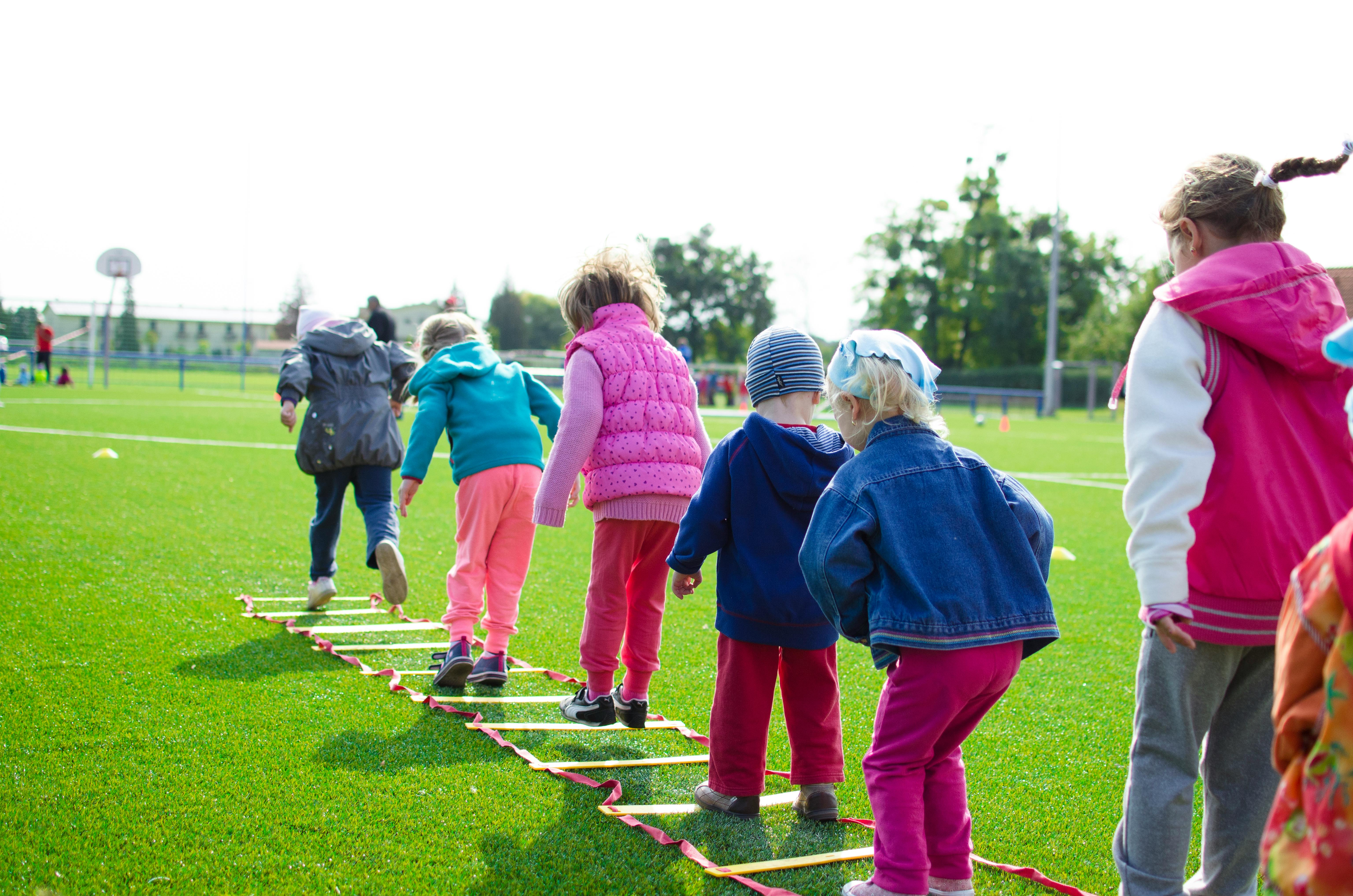 playing kids