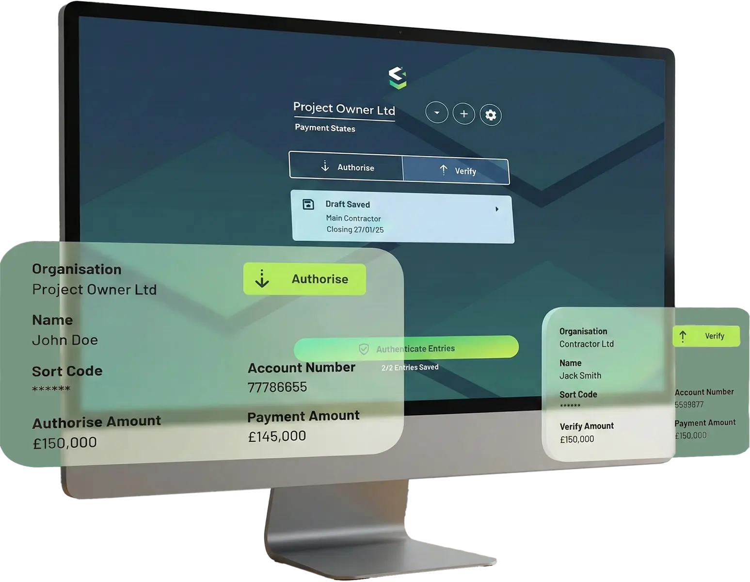 App screen showing Saible in action