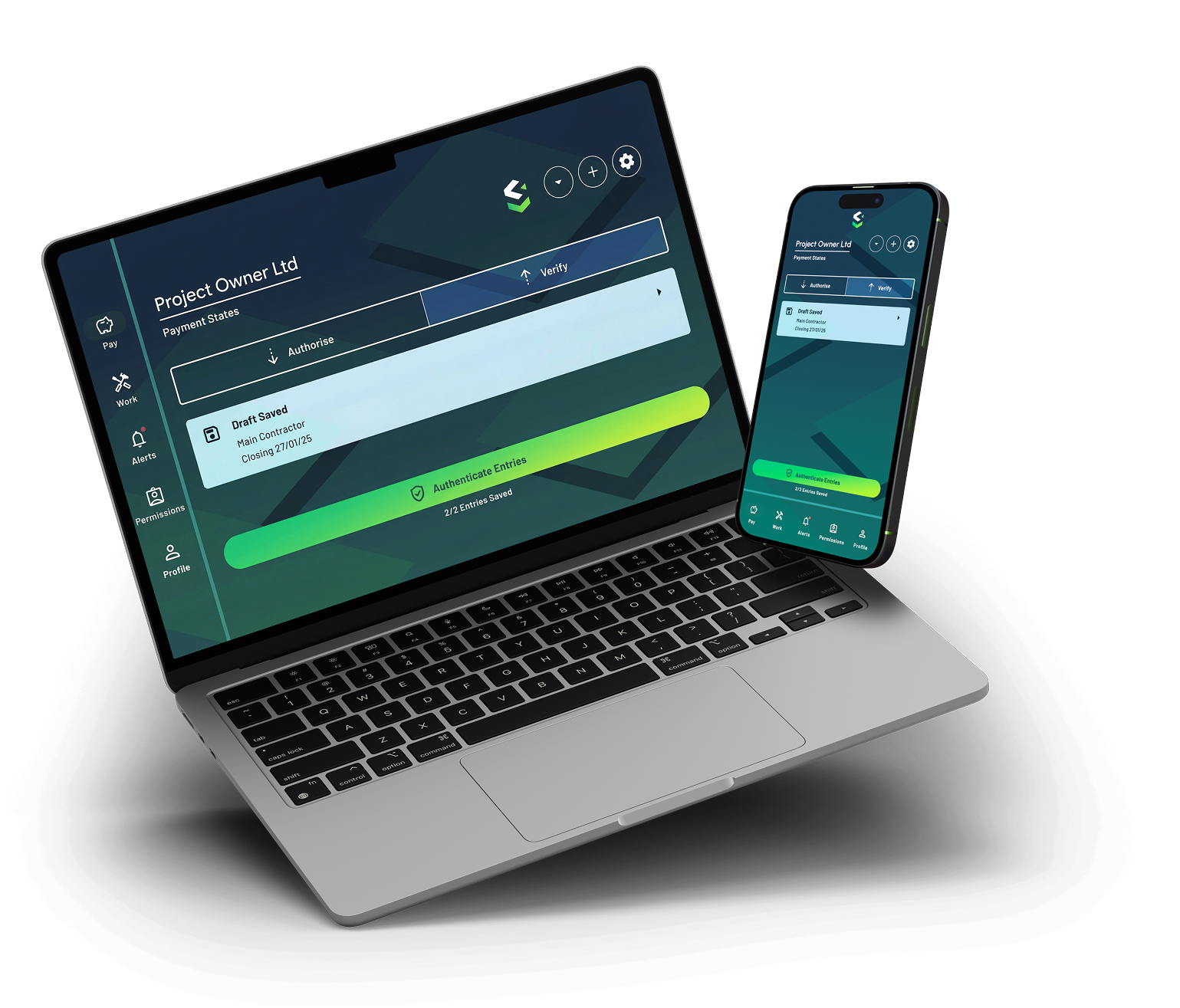 App screen showing Saible in action