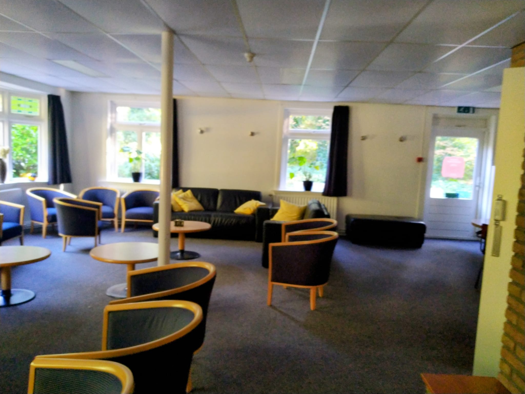 Gemeenschappelijke ruimte in De Strubben voor de interieurstyling