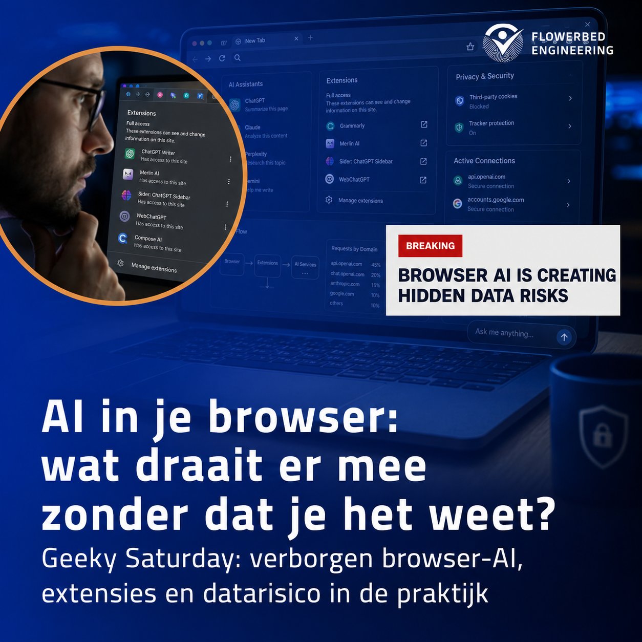 Geeky Saturday AI in je browser - browserextensies en datarisico