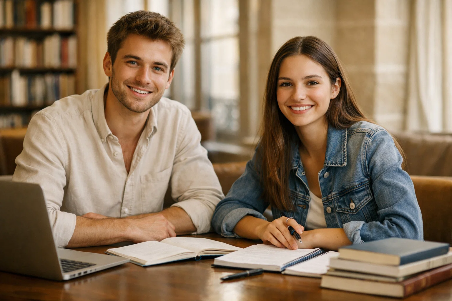Étudiant en BTS discutant de la rémunération d’un stage de 6 semaines dans un environnement scolaire