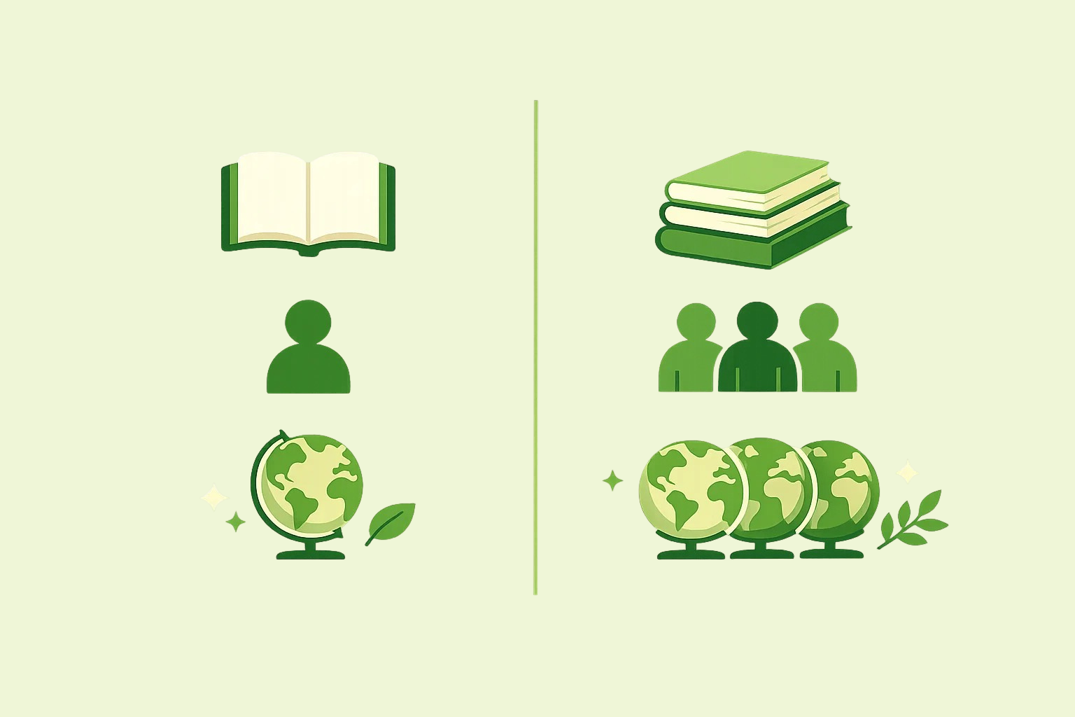 illustration éducative expliquant la règle de grammaire tout ou tous