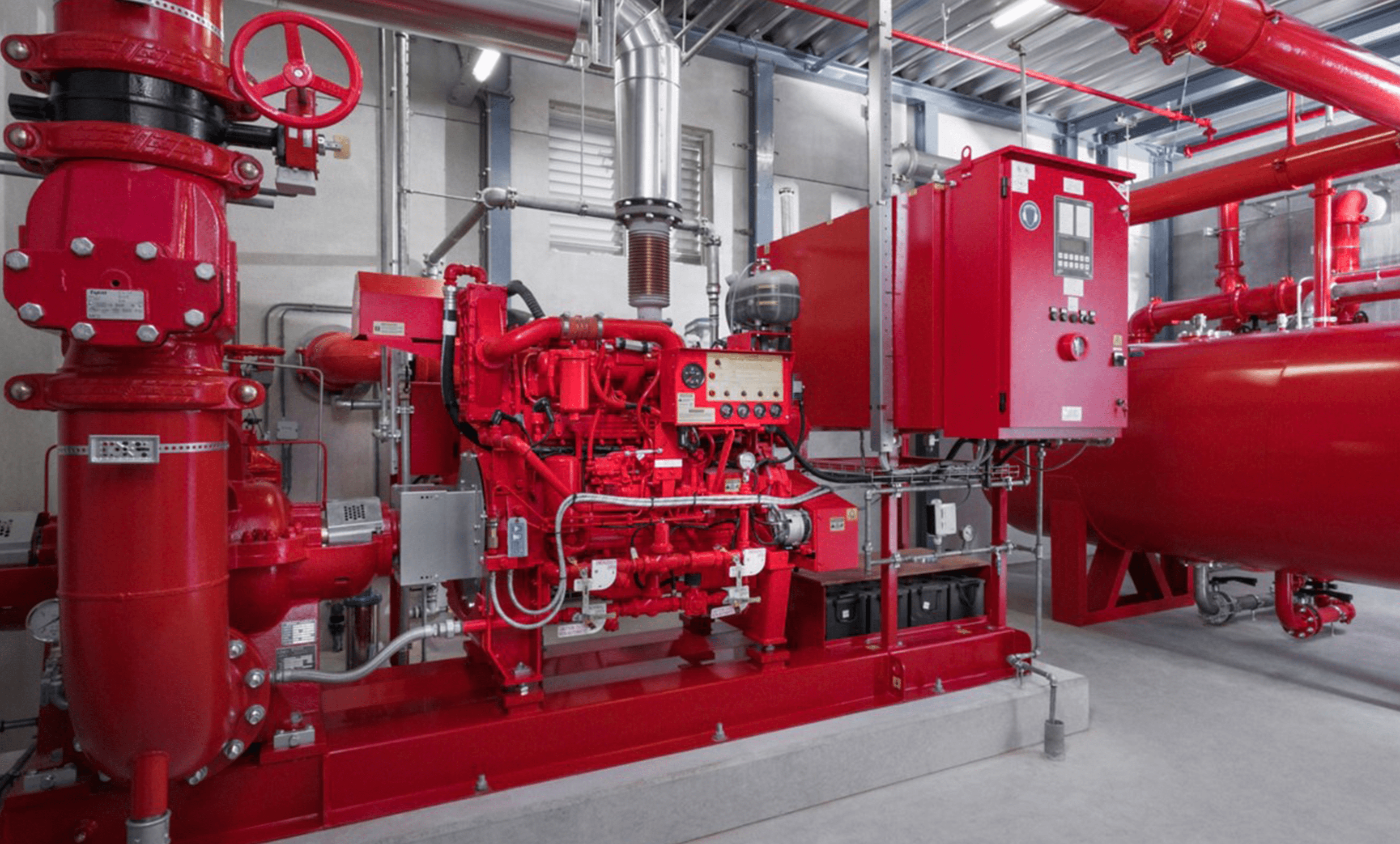 Fire suppression industry pumping application by Metropolitan Pump