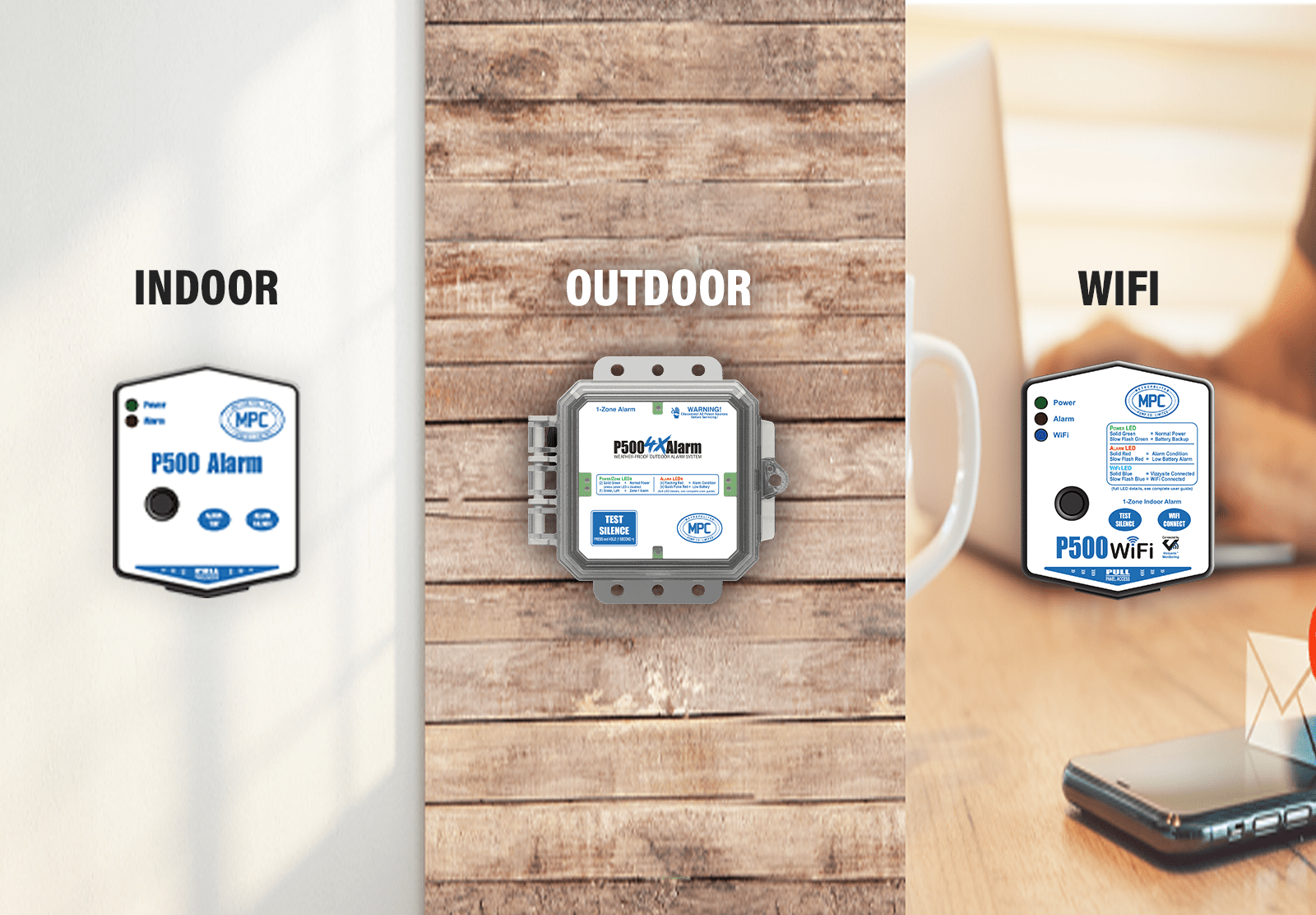 P500 Series water level alarm product line by Metropolitan Pump