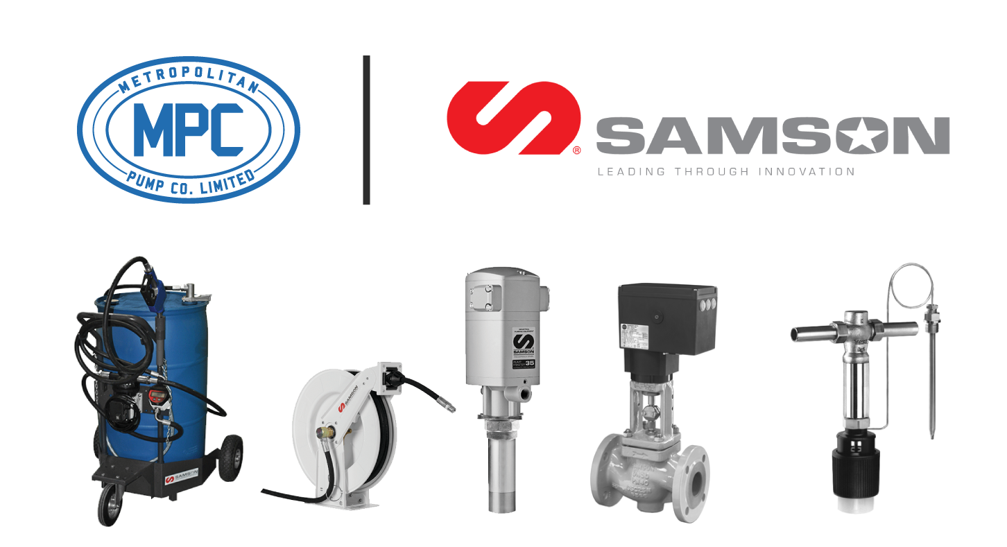 Metropolitan Pump Expands Manufacturer Lineup with Samson Canada