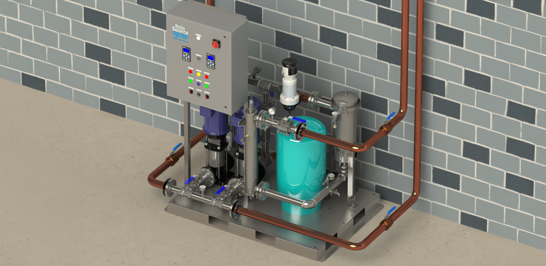 Metropolitan Pump Introduces RainSource Rainwater Harvesting Systems