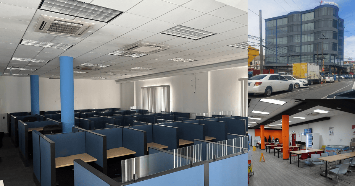 Modern office spaces for rent