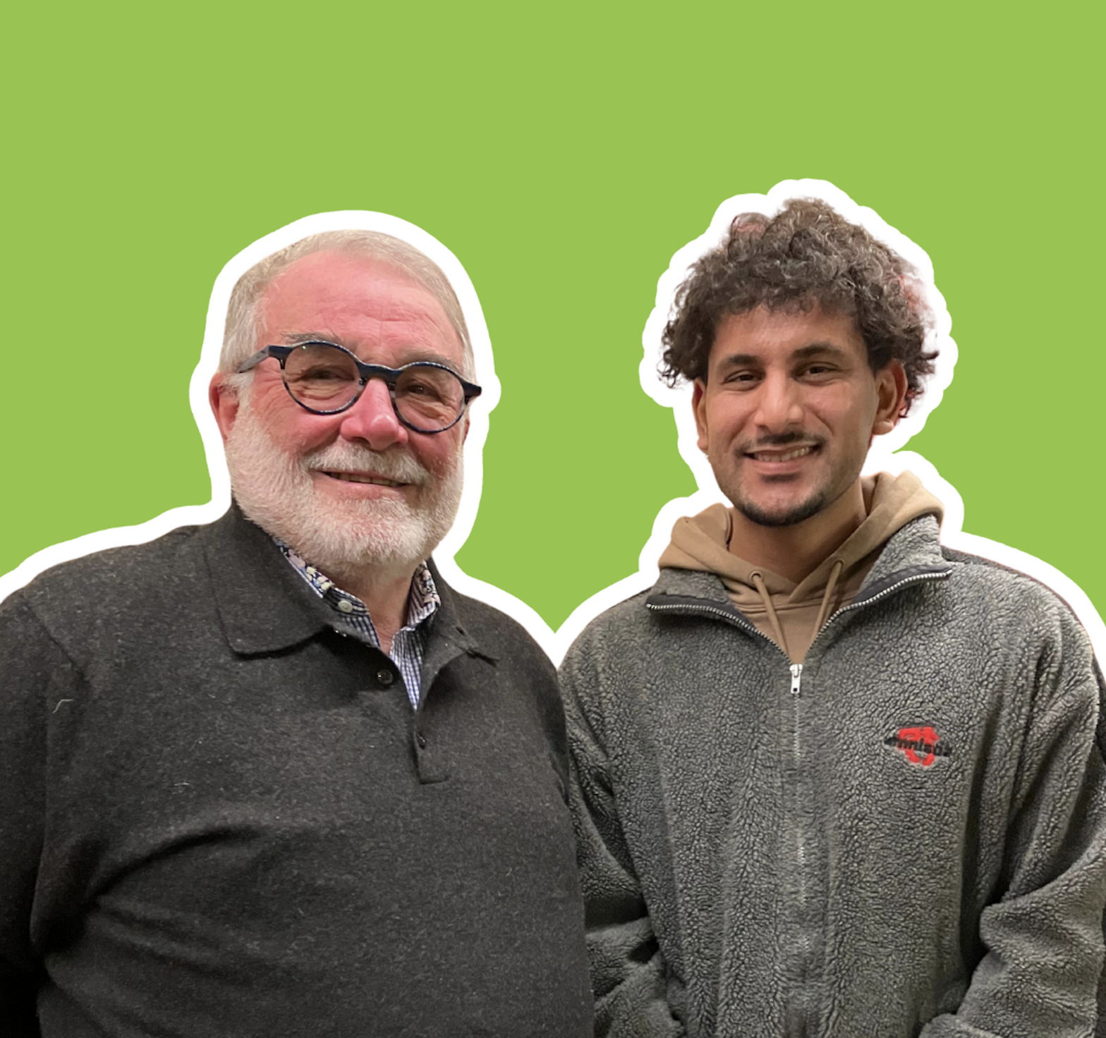 Dominique et Ghulam Rasul 