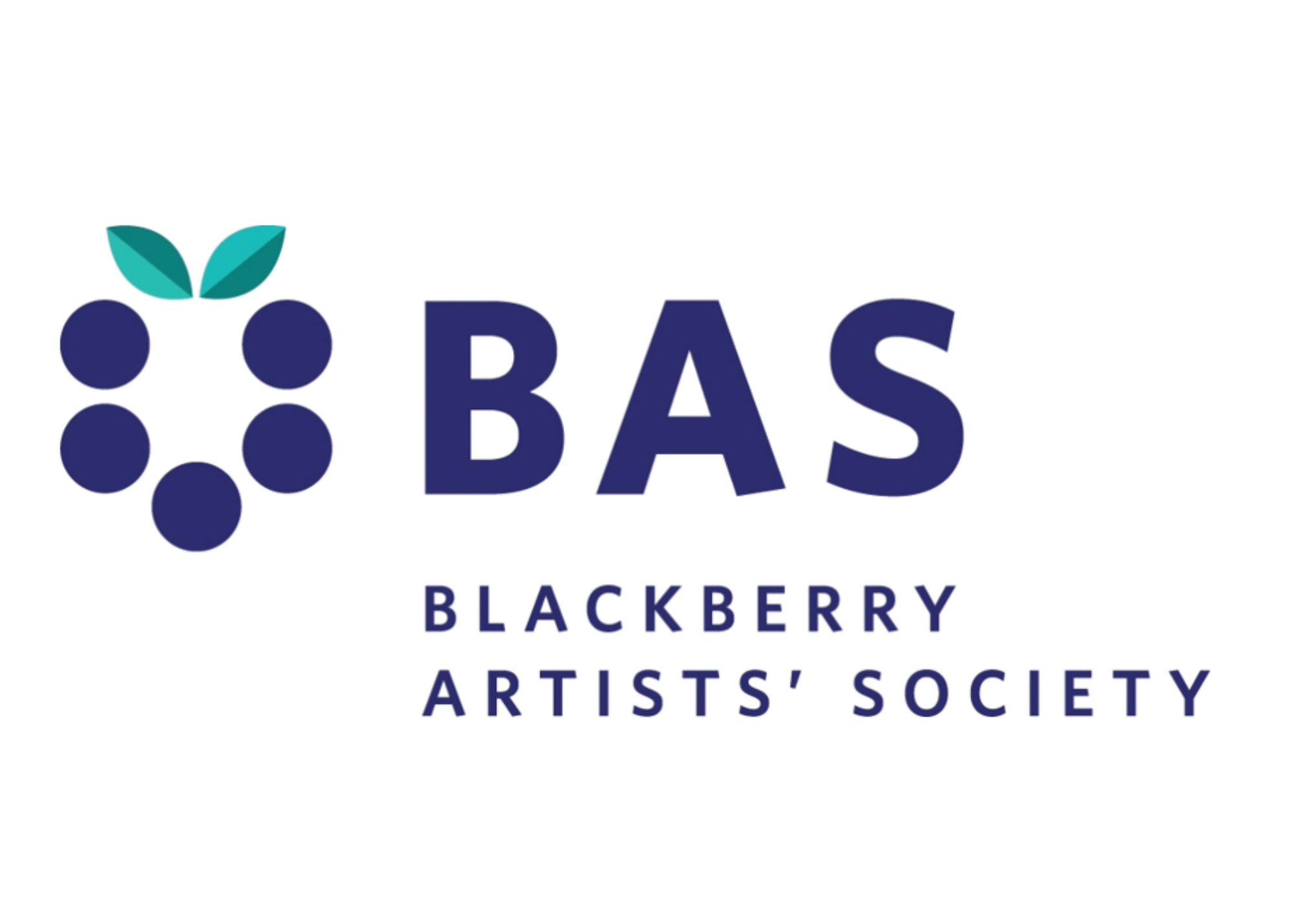 Blackberry Artists' Society Logo. Blackberry logo icon