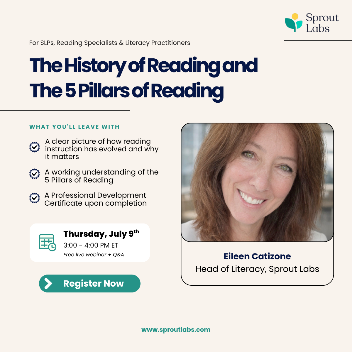 Webinar flyer
