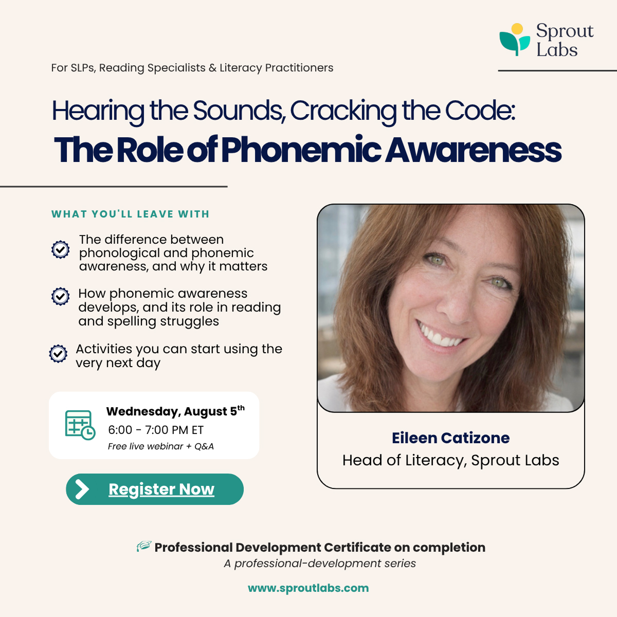 Webinar flyer