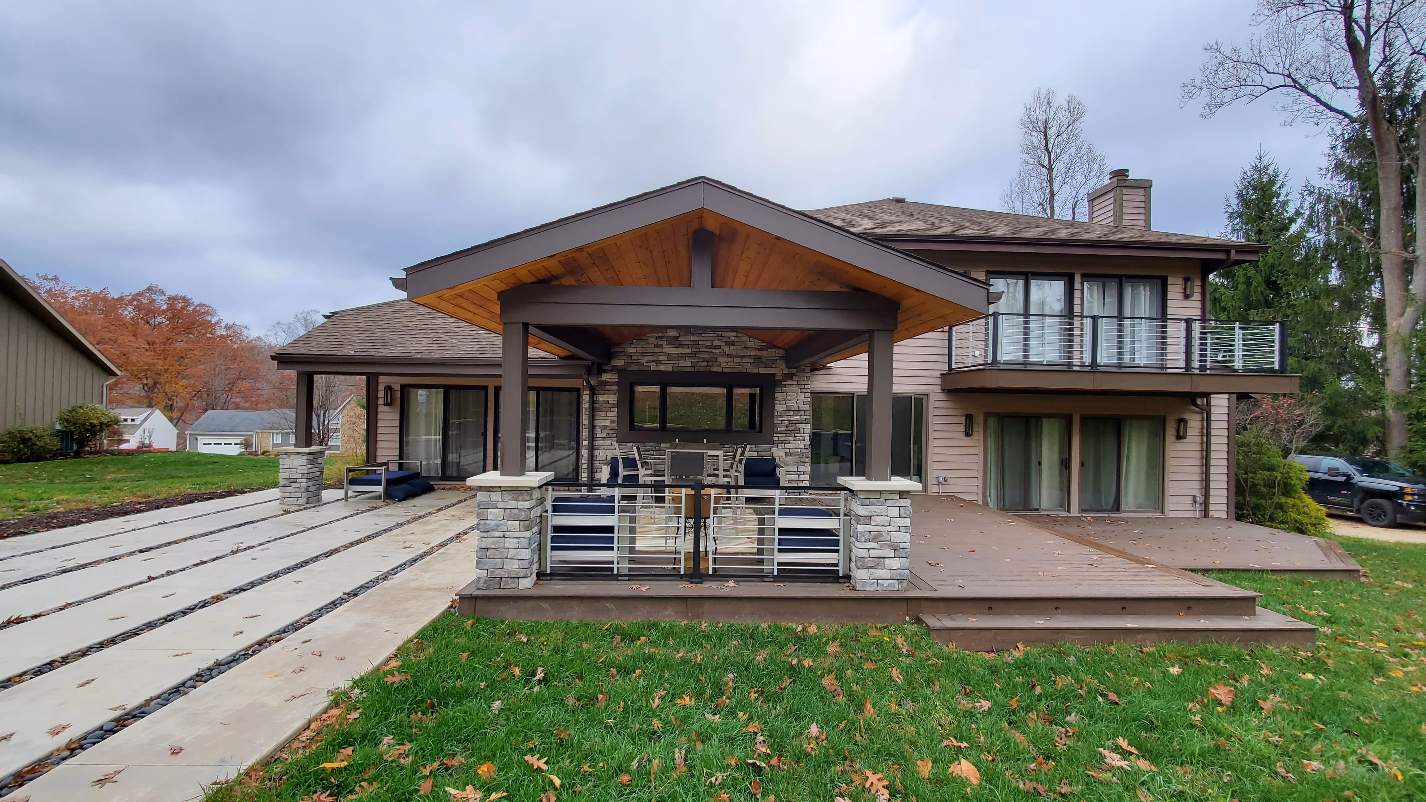 Deck With Roof