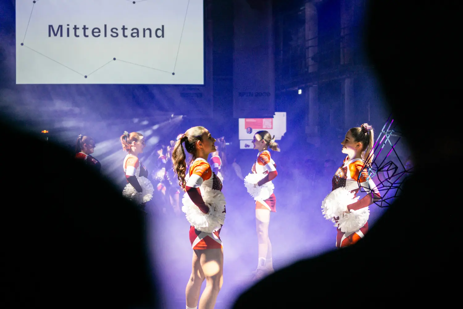 Cheerleader Clover der NINERS Chemnitz 