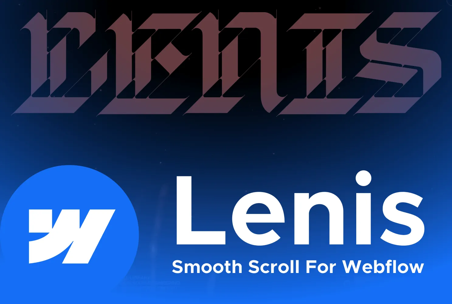 Lenis Smooth Scrolling for Webflow