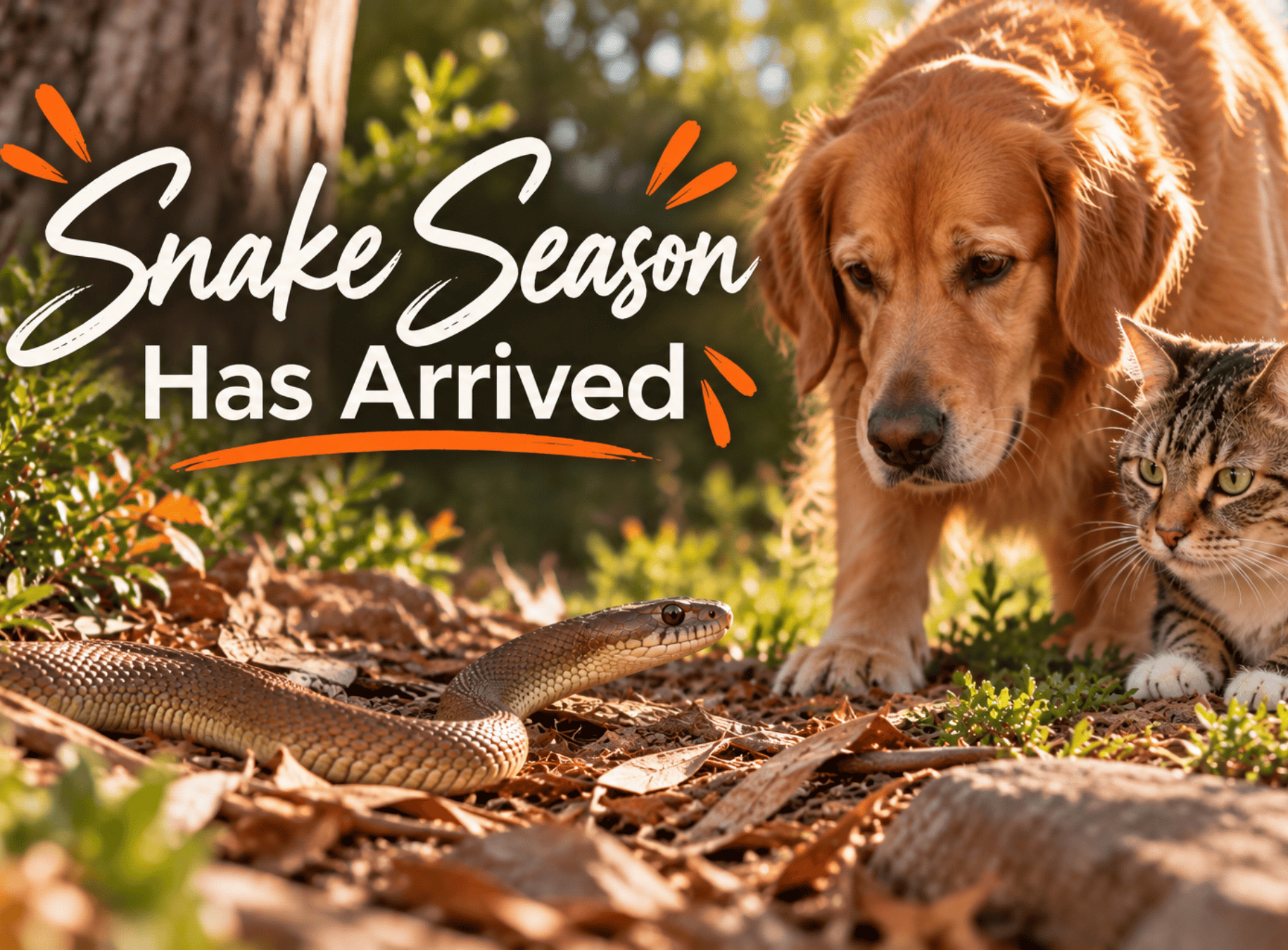 Snake Season in Victoria: What to Do If Your Pet Is Bitten