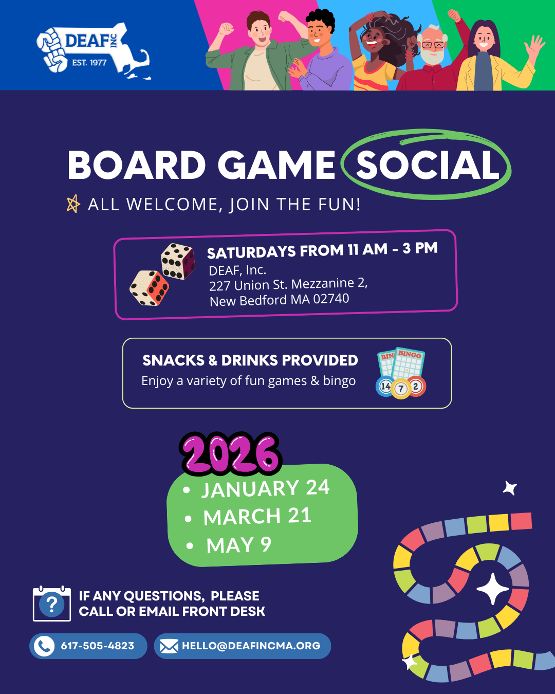 A promotional flyer for the theatrical premiere of the documentary Deaf Santa Claus. The background is black with a grayscale photograph of an older man with long white hair, glasses, and a full beard, resting his chin on his hand in thought. At the top, in bold text: CINEMA SALEM – Salem, Massachusetts. Center in white text: Theatrical Premiere September 24th • 6:30 P.M. Below in smaller white text: Special Guests: Charles & Kari Graves Plus Q&A with the Director After the Show Below in large bold white text: Featuring Charles William Graves – Deaf Santa Claus. Bottom in white and gold text: Tickets available at: www.cinemasalem.com/movie/deaf-santa-claus Questions? contact@deafsantaclaus.org