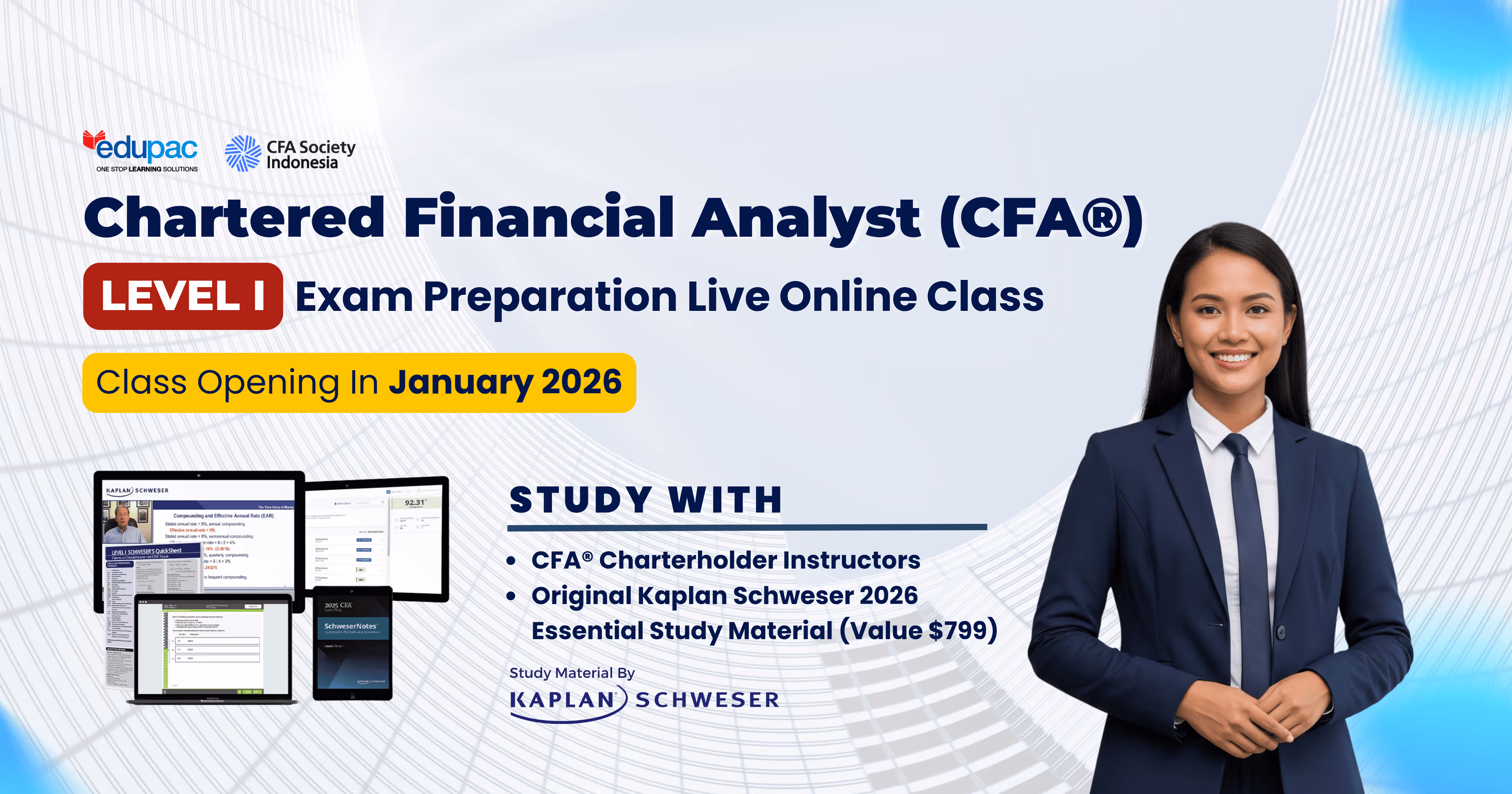 Edupac & CFA Society: Online Class Persiapan Exam CFA Level 1