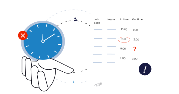 Time Split Across Jobs or Locations