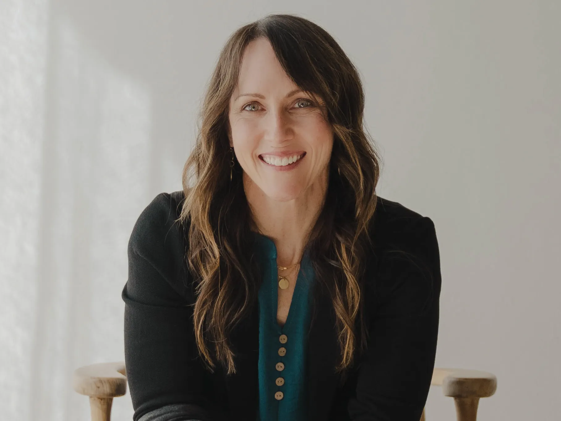 Headshop of Andi Giachetti, nurse practitioner, owner of Functional Reset NP